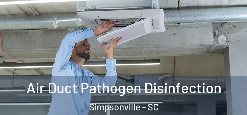  Air Duct Pathogen Disinfection Simpsonville - SC