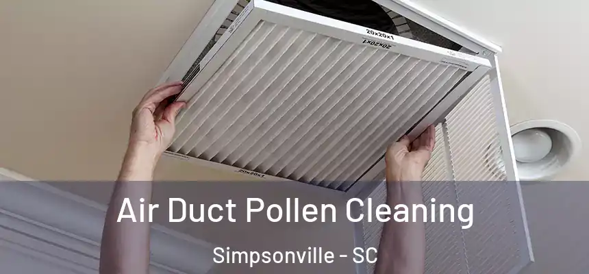  Air Duct Pollen Cleaning Simpsonville - SC